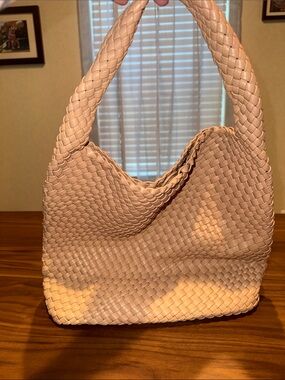 Woven hobo shoulder bag NWOT